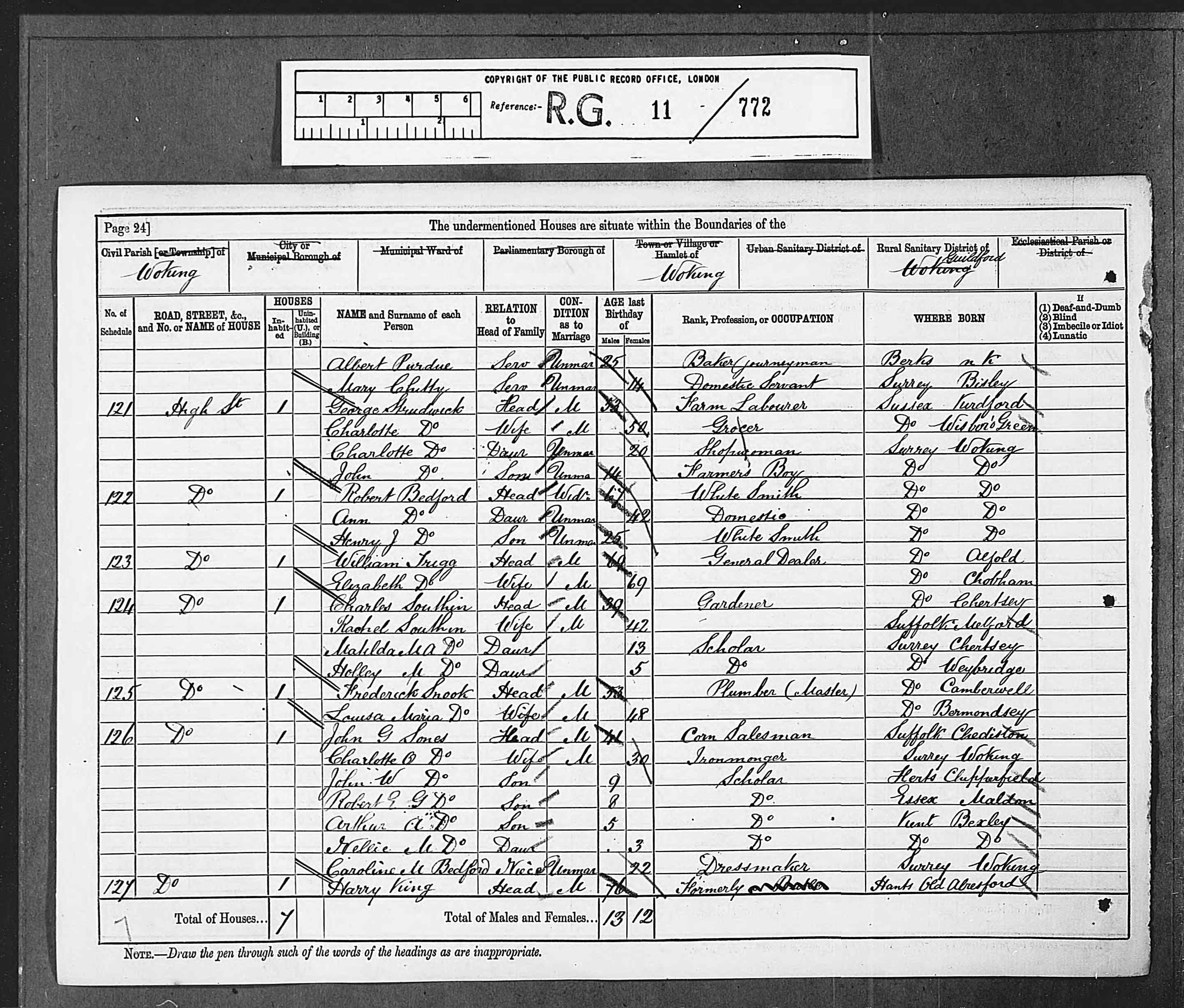 1881 England Census